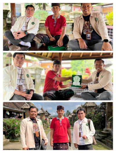 Menyulam Persaudaraan dalam Keindahan: Civitas Akademika STAI Baturaja Sambangi Desa Penglipuran Bali