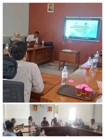 STAI Baturaja Gelar Pendampingan Pengisian Borang Re-Akreditasi Prodi Pendidikan Agama Islam